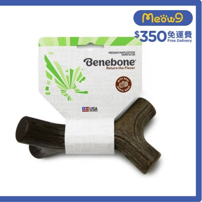  楓木狗咬膠咀嚼玩具 (M) - Benebone