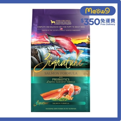 [益生菌配方] 超越三文魚配方狗糧 (4lb) - ZIGNATURE