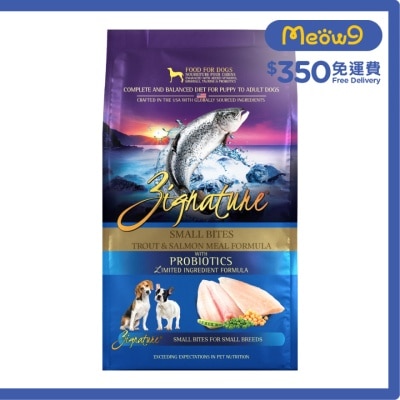 [益生菌配方] 超越鱒魚及三文魚配方 小型犬狗糧 (12.5lb) - ZIGNATURE