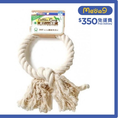 100% 純天然棉紗潔牙環玩具(L) - 大型犬 -  - DoggyMan