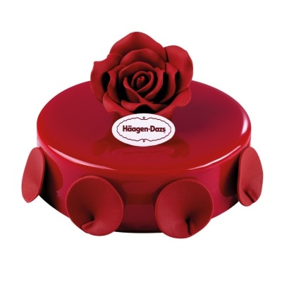 229  玫瑰綻放雪糕蛋糕 （中）(*商戶直送 ,滿$450免運費)