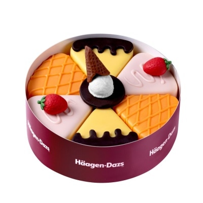 375 茶點派對雪糕蛋糕 (特定尺寸) (*商戶直送 ,滿$450免運費)