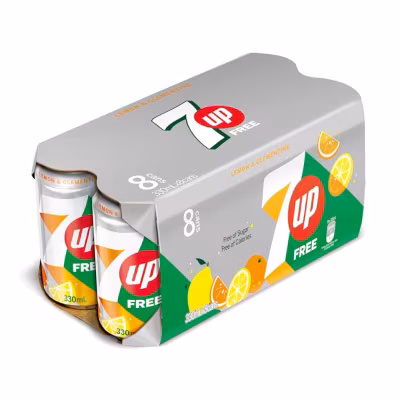 7up-free Carbonated Soft Dk 8s