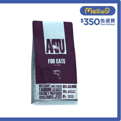 85/15 野生三文魚蔬菜無穀物防敏天然全貓糧 (3kg) - AATU