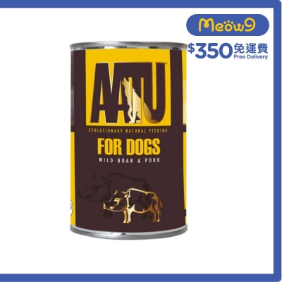 90/10 豬肉 & 野豬全犬配方罐頭 (400g) - AATU