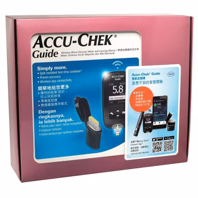 Accu-Chek® Guide 智航血糖機禮盒裝