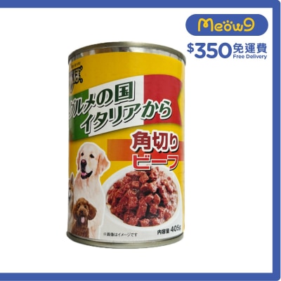 角切牛肉狗罐頭 (405g) - 大胃王