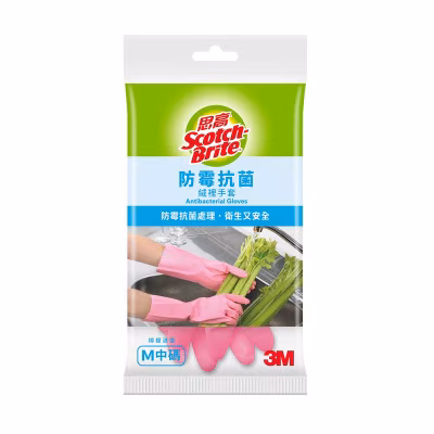 防霉抗菌絨裡手套（Ｍ）