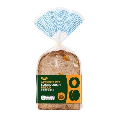 杏桃裸麥酸種吐司