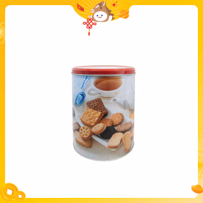 什錦餅乾圓罐裝
