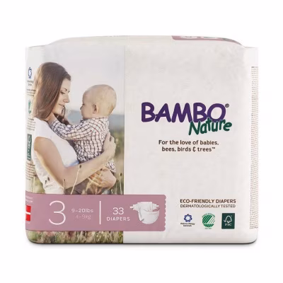 Bambonat Rash Free Eco Diapers M