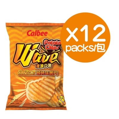 燒烤味波浪薯片（超量裝） 192gx12包