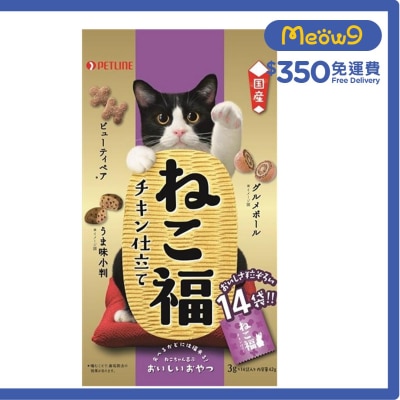 貓大福 牛肉味 貓零食 (3gx14) - petline