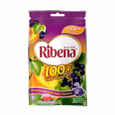 Blackcurrant Pastilles - Peach