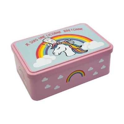 法式牛油布列塔妮餅乾（鐵盒）