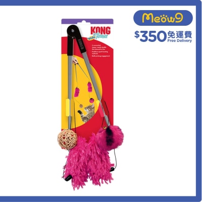 雙頭逗貓棒貓玩具(顏色隨機) - KONG