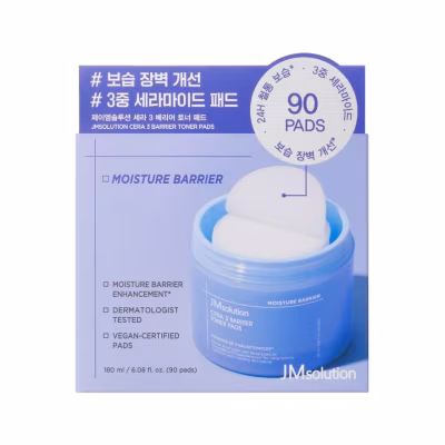 CERA 3 修復屏障爽膚棉片90片