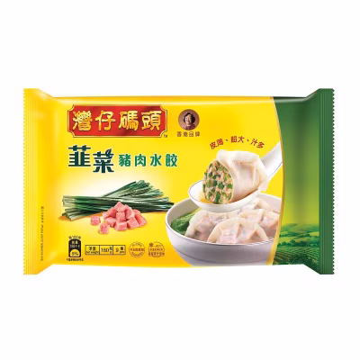韭菜豬肉水餃(急凍 -18°C)