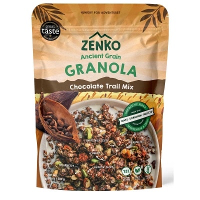 古老穀物燕麥-黑朱古力堅果脆