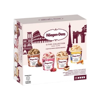 都會系列雪糕迷你杯４件裝