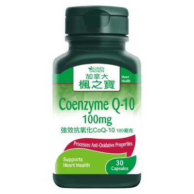 強效抗氧化COQ-10 100毫克 (30粒)