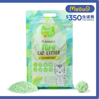 綠茶味 天然玉米豆腐貓砂 (18L) - MAGIC CAT