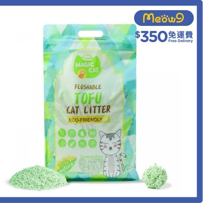 綠茶味 天然玉米豆腐貓砂 (6L) - MAGIC CAT