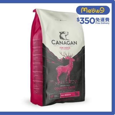 無穀物田園野味狗糧配方(12kg) - Canagan 原之選