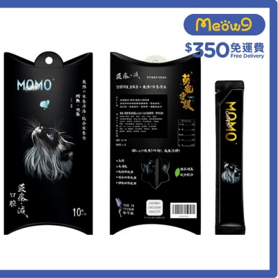 萌寵守護 - 貓主食肉泥條 - 鱈魚+褐藻【口腔】(15g x 10本) - MOMOCARE