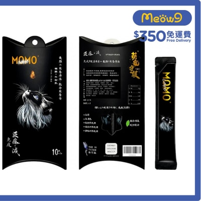 萌寵守護 - 貓主食肉泥條 - 鵪鶉+牛初乳【免疫】(15g x 10本) - MOMOCARE