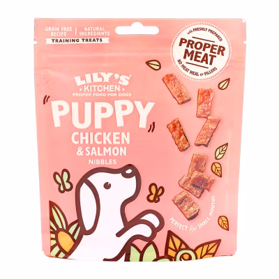 Dog - Puppy Chicken & Salmon Nibbles