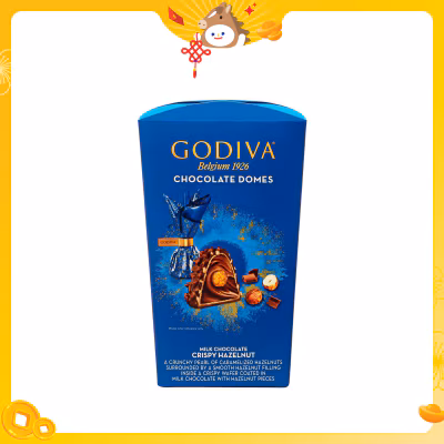 Domes Crispy Hazelnut Milk Chocolate