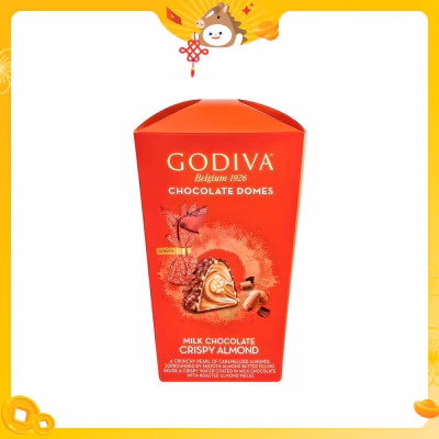 Domes Milk Chocolate Crispy Almond