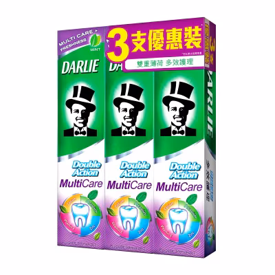 黑人雙重薄荷多效護理牙膏