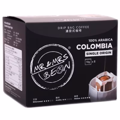 濾掛式咖啡包—哥倫比亞單品豆