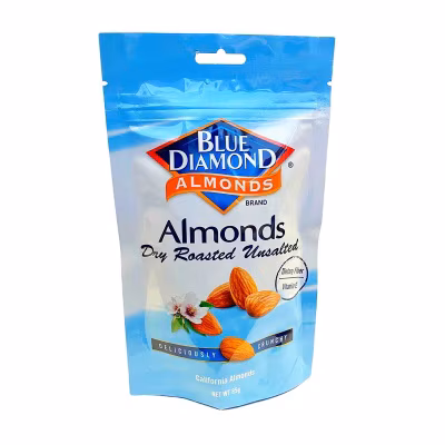 Dry Roasted Unsalted Almonds