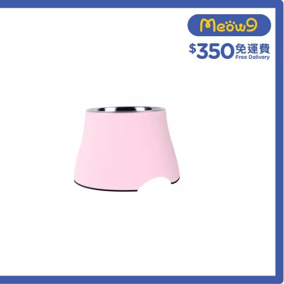高身寵物碗 (M) (粉紅色) - 休普