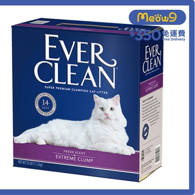 特強清香僻味有香味配方 (25磅)貓砂 Ext. Clump - EVER CLEAN