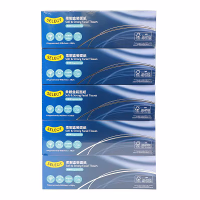 Facial Tissue 3-ply-neutral