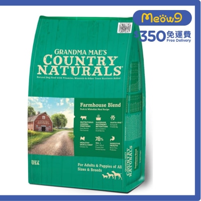 白鮭魚尿道保護配方(4lb)狗乾糧 00120 - COUNTRY NATURAL