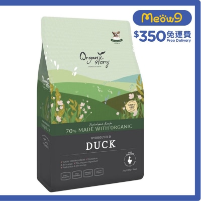 養生鴨肉配方有機狗糧 (6kg) 500g x 12 獨立包裝 - 有機物語