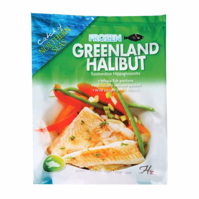Frozen Greenland Halibut
