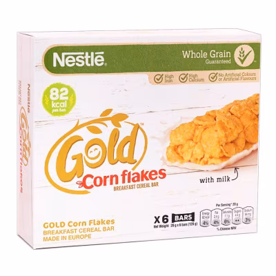 Gold Cornflakes Breakfast Cereal Bar