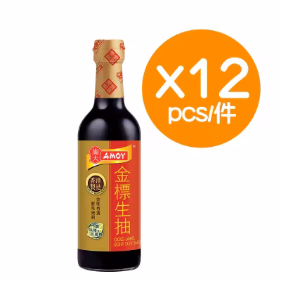 Gold Label Light Soy Sauce (12pcs)