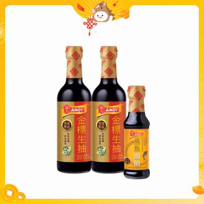 Gold Label Light Soy Sauce Twin Pack
