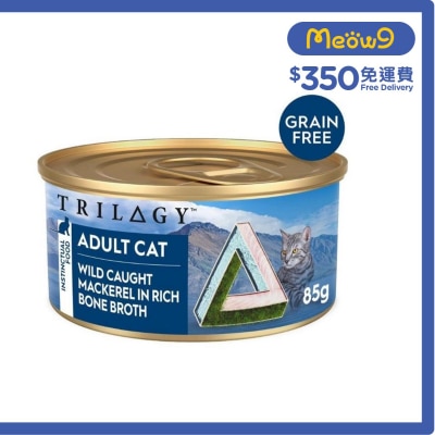 奇境 無榖物成貓鯖魚高湯主食罐 (85g) 5672 - TRILOGY