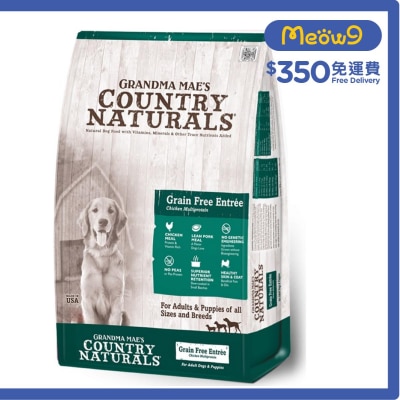 無穀物白鮭魚雞肉低糖配方(4lb)狗乾糧 00129- COUNTRY NATURAL