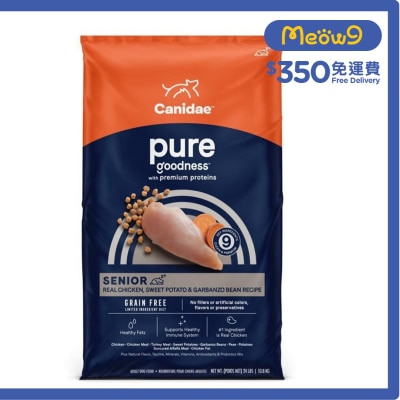 無穀物老年犬配方狗糧 (22磅) - CANIDAE 咖比