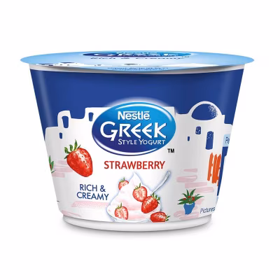 希臘式乳酪士多啤梨味(冷凍 0-4°c)