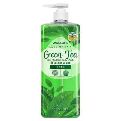 綠茶清香沐浴露1000ml